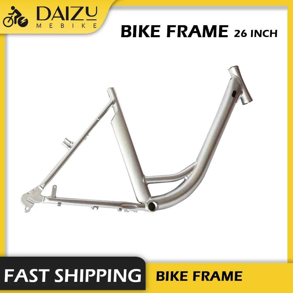 

Cycling Accessories 26 Inch Bike Rim Bicycle Bike Frame Speed V Brake Pieces 26 Ebike Frameset Aluminum Alloy for Adult