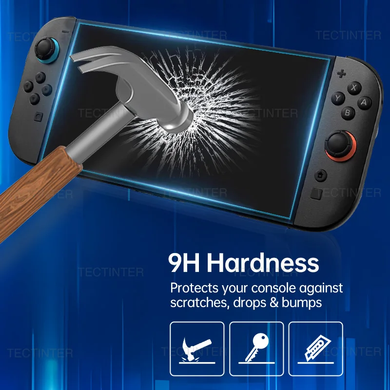 Tempered Glass Screen Protector for NS Switch 2 Game Console HD Clear Anti-Scratch Protector Film for Switch 2 Accessories image 5