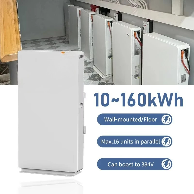 A Complete 20Kva 30 Kva 20000W 20 Kw Whole House Hybrid Solar Cell Panel Photovoltaic System With Batteries 30 Kw Inverter