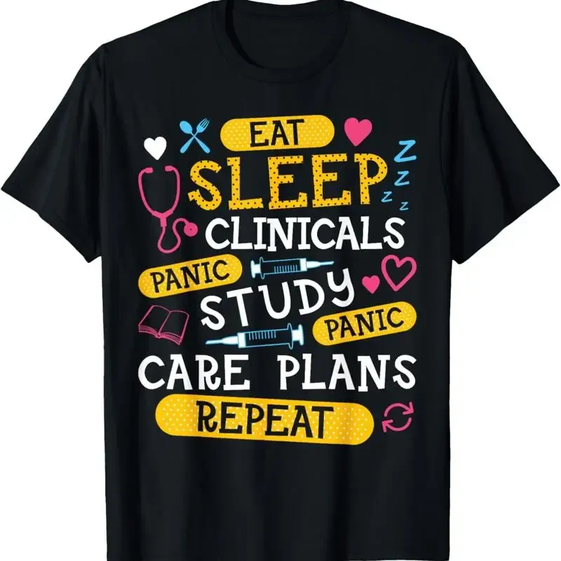 Clinicals Nurse Funny Rn Nursing School Women Cna Lpn Nurses T Shirt