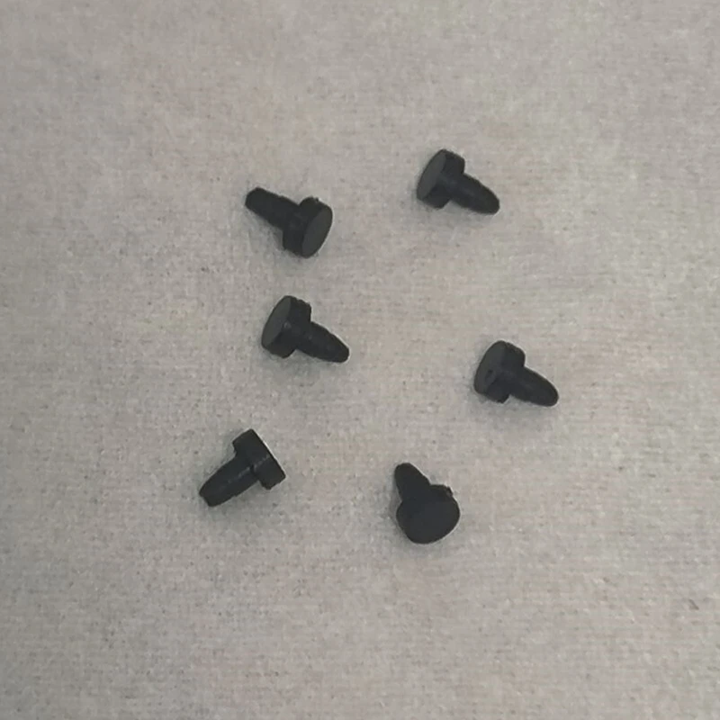 For Maruman Lighter 10pcs Anti Gas Leak Solid Rubber Bottom Inner Gas Valve Repair Service Accessories T Plug DIY Black Sealing - Image 5