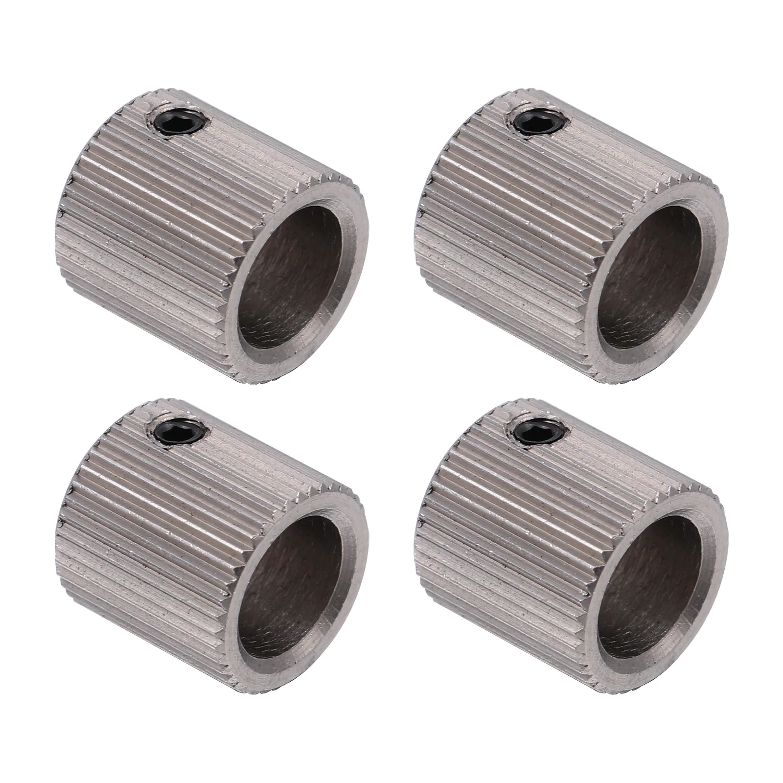4pcs Inner Hole Reducer Extruder Feeding Wheel For 3D Printer Stainless Steel 40 Teeth 3D Printer Feeding Gear