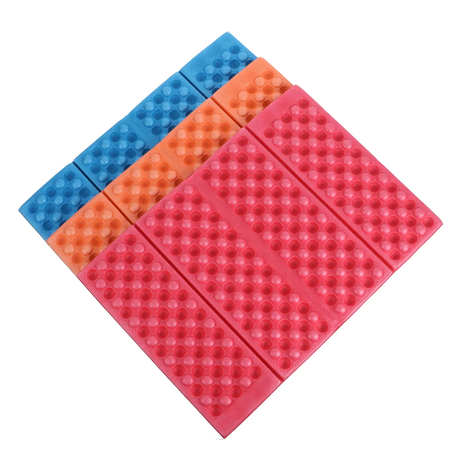 

3 Pcs Durable Picnic Mat Lightweight Foldable Camping Cushion Travel Rug Comfortable XPE Material Anti Moisture Pad For Hiking