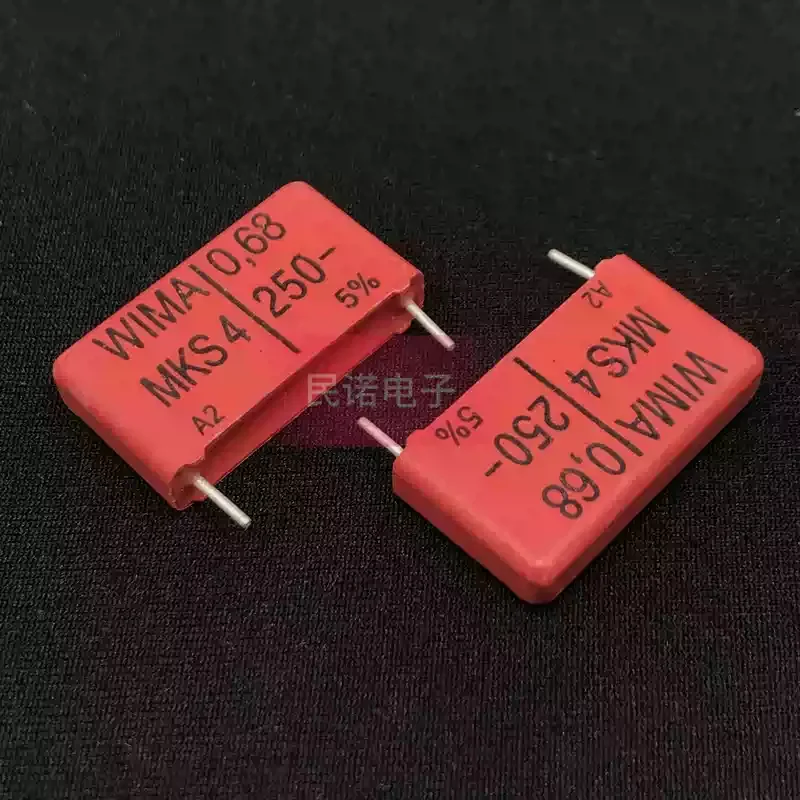 10-100pcs MKS4 250V 0.68UF 250V 684 680NF Pin Distance 22.5mm New WM Capacitor WIMA
