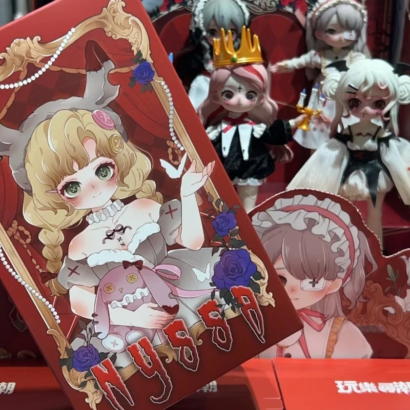 New Anime Genuine Nyssa Bizarre Nightmare Series Kawaii Action Figure 1/12 Bjd Toy Blind Box Surprise Doll For Girls Custom Toys