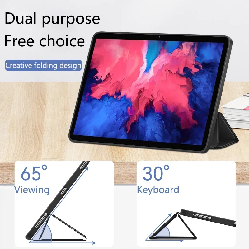 Cover For Lenovo Tab P11 Pro 11.5 J716F J706F P11 plus P11 J606F Funda Tablet Case For Xiaoxin Pad 2022 10.6 Pad Pro 11.2 Tablet