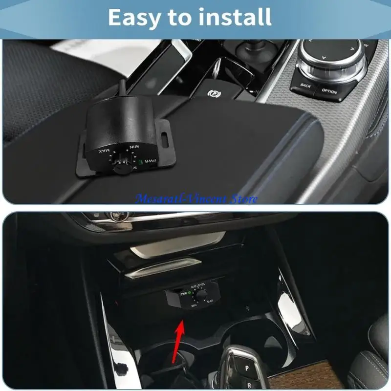 A70F Copper Wire Bass Volumes Remote Controller Low Capacity for Car Amplifier