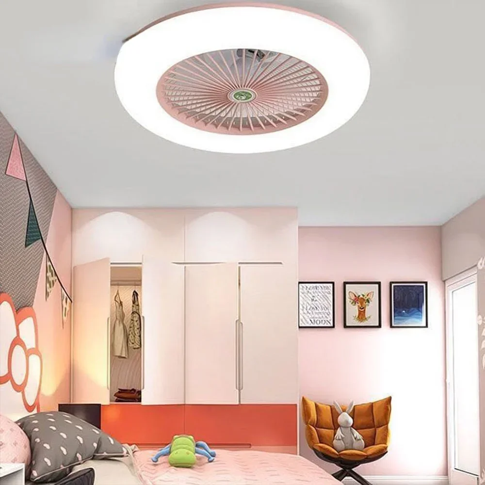 chandelier fan ceiling lamp with led light silent fans and control cooling ventilator Electric lights