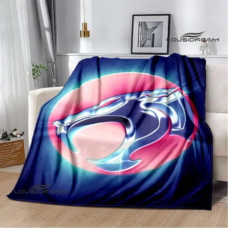 Thundercats Cartoon Printing blanket Children\'s Warm blanket t Flange blanket Home travel blanket bed linings Birthday Gift