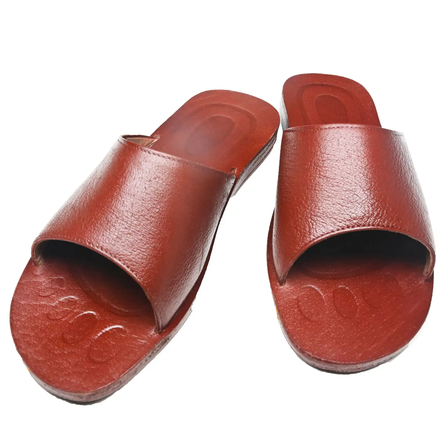 

Real Cowhide Slippers Women's Home Summer New Non-slip Deodorant Wood Floor Household Sandals and MEN Slippers