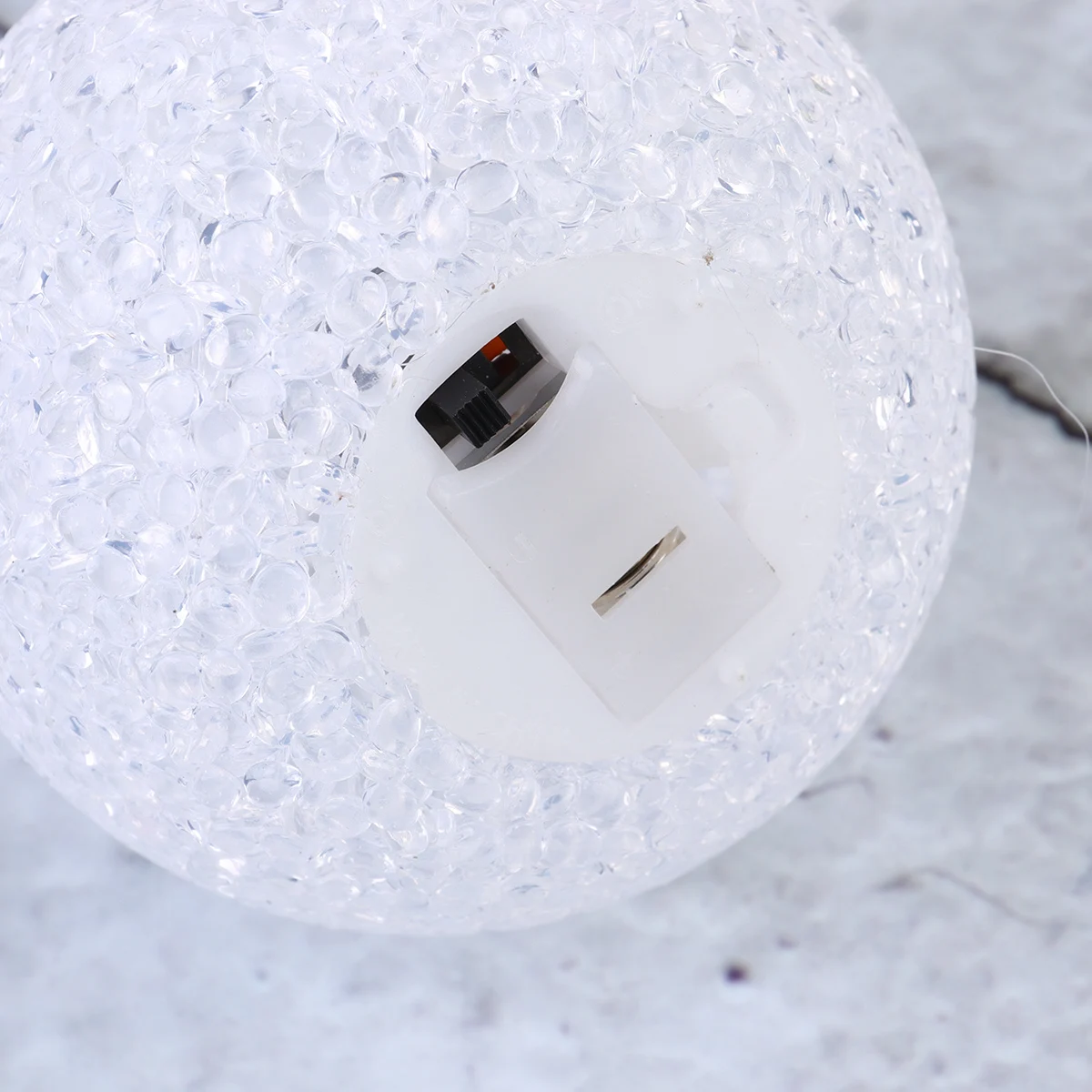 

3Pcs LED Crystal Night Light 8cm Colorful Table Lamp Decorative Lamp Party Romantic Lighting Crystal Night Light