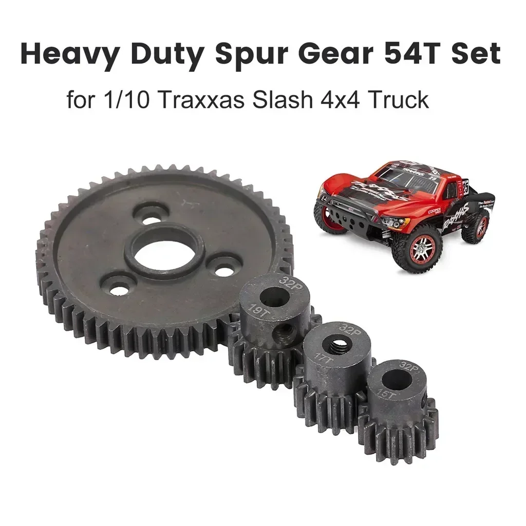 1PCS Metal Steel 5mm 32P Motor Gear Pinion 13T 14T 15T 16T 17T 18T 19T 20T 21T for 1/10 1/8 RC Car Parts