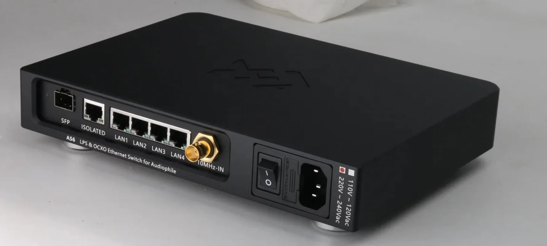SW6 AS6 audio HIFI fever switch fully linear DC powered OCXO constant temperature crystal oscillator Upgrade SW6-SFP