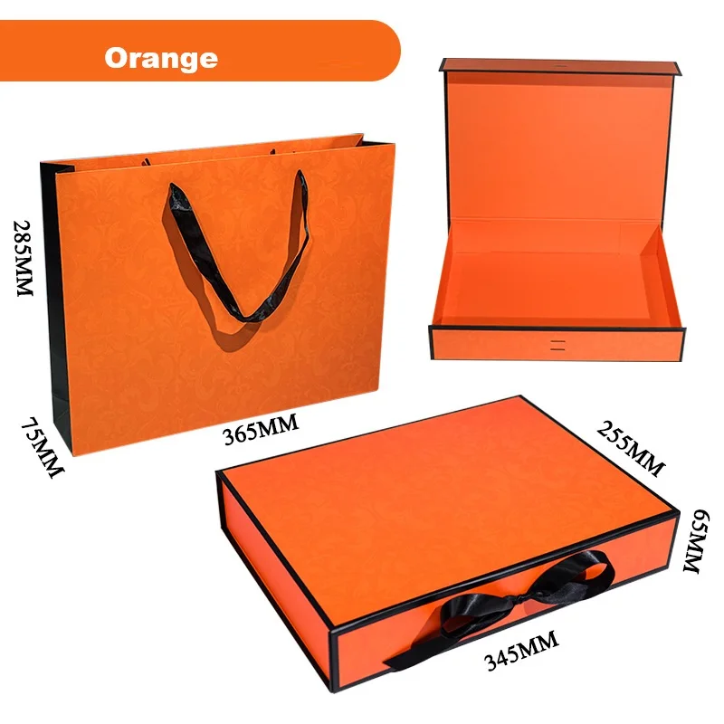 

10pcs/Carton Foldable Gift Box with Magnetic Enclosure and Carry Handle Bag,High Quality Paperboard Gift Bag