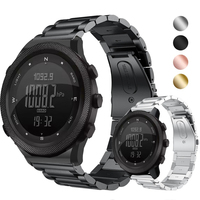 Watch Bracelet Strap for NORTH EDGE APACHE-46 Smart Watch Smartwatch Stainless Steel Band for APACHE 46 Metal Correa Wristband