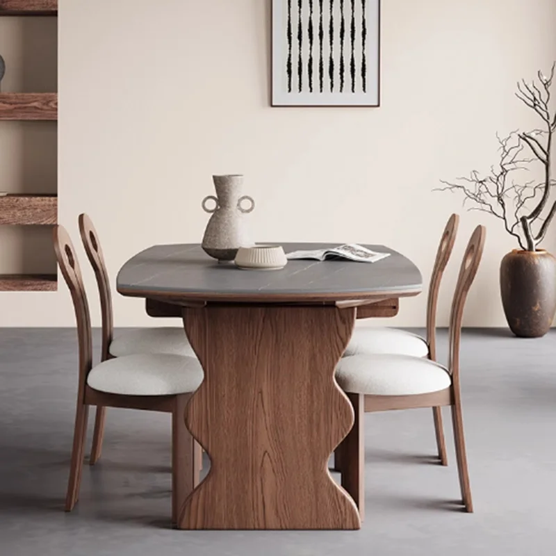 Lounge Writing Dining Table Kitchen Restaurant Nordic Modern Dining Table Balcony Writing Wood Chairs Muebles Home Furniture