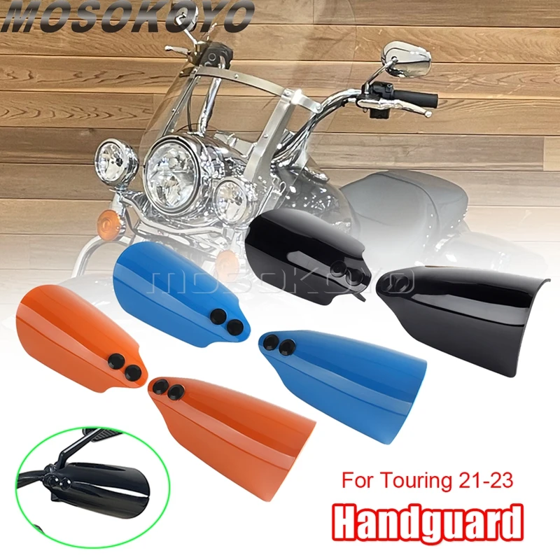 Motorbike Handlebar Guard Cover For Harley Touring Road King Glide Electra Glides Ultra Limited CVO/SE 21-23 Handguard Protector