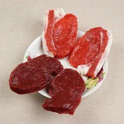 Pretend Play Simulation Food Model Children, Hotel Furnishings, Fake Meat, Steak, Pork Chop, Kids Gift, Artificial Foods