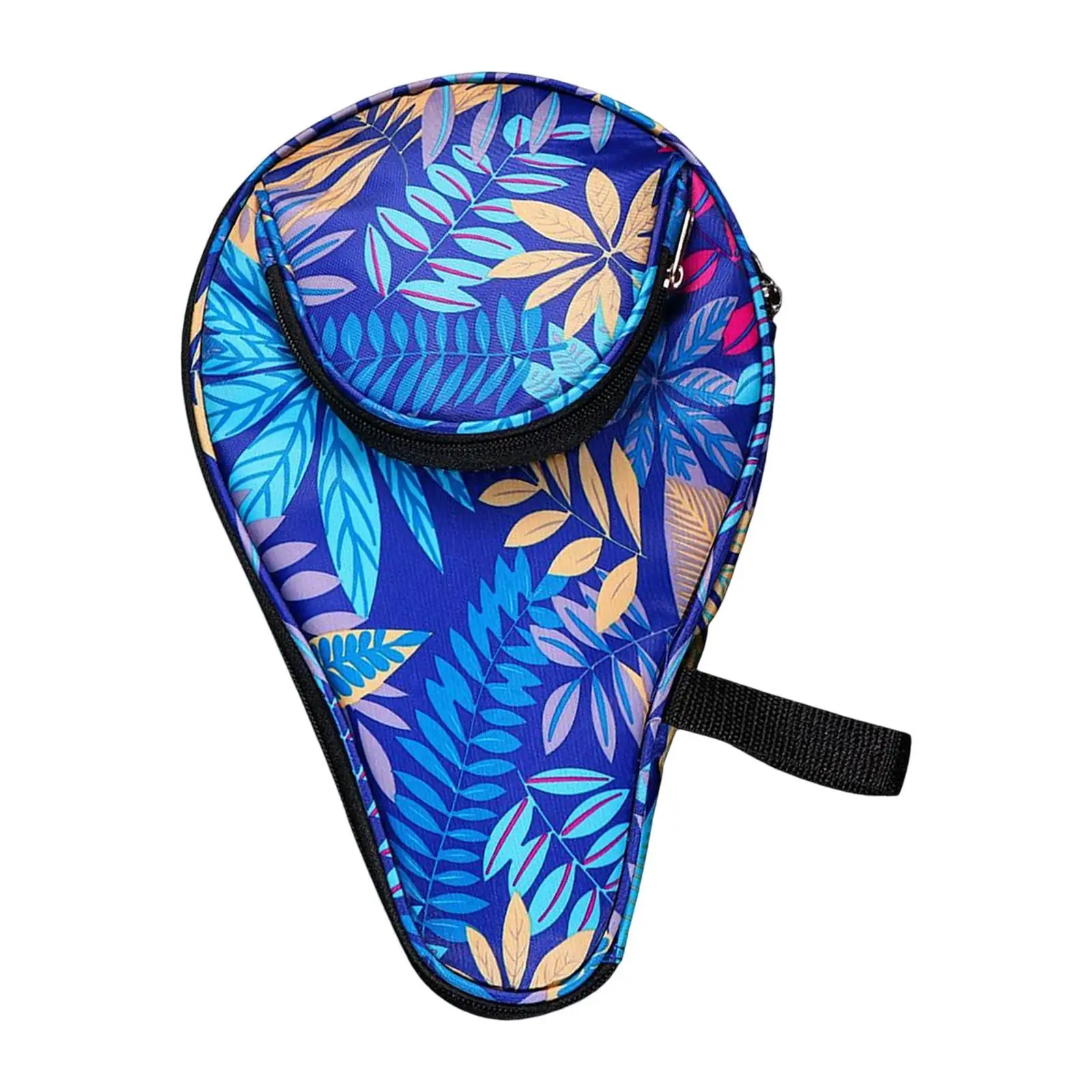 

Pong Paddle Case Portable Lightweight Sturdy Zipper for Youth Athlete Gourd Red