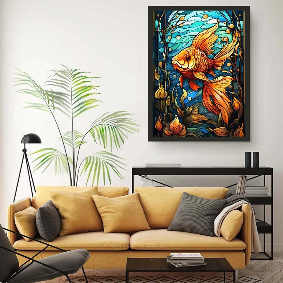 DIY Digital Painting Marine Life Pattern Paint By Numbers Animal Handpainted Painting Art Picture Artcraft on Canvas Unique Gift