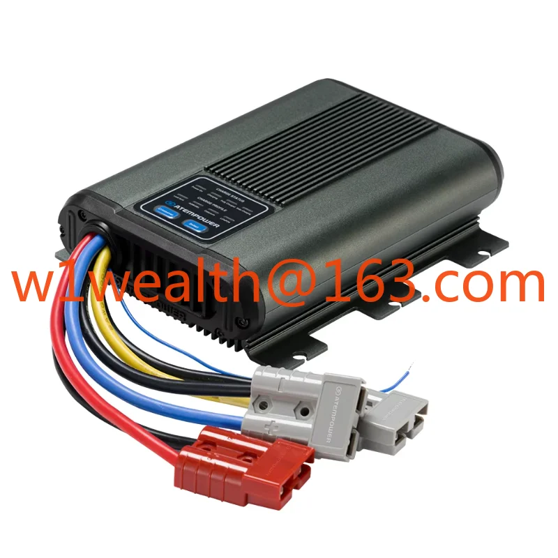 12V 25A 40A 60A Dual Battery System Smart DC to DC Battery Charger With Solar MPPT for Car