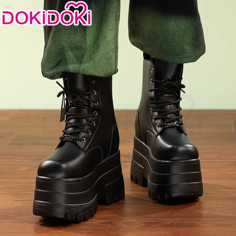 Косплей туфли DokiDoki Men Dail красная подошва 19 см