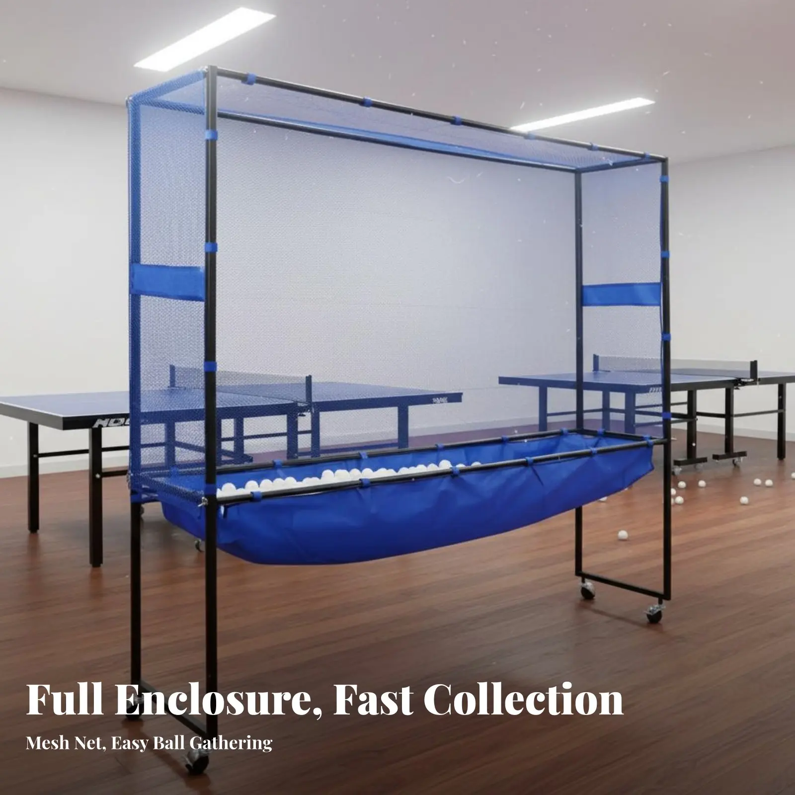 

Набор для настольного тенниса Pong Sphere Collection: Сетка для стабильной игры и мобильный стол для ракеточного спорта