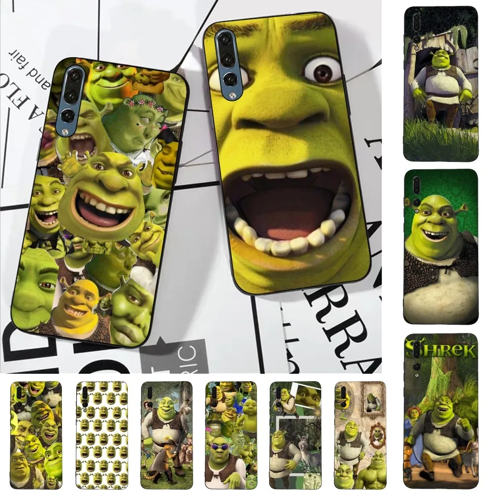 Cartoon Moive S-Shreks Phone Case For Huawei P 8 9 10 20 30 40 50 Pro Lite Psmart Honor 10 lite 70 Mate 20lite