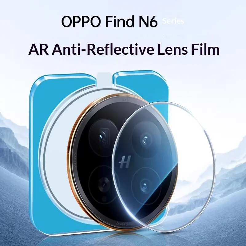 

Back Camera Protectors Tempered Glass Lens Cover Locator Installation Full Glue Camera Lens Protector for OPPO Find N6 FindN6