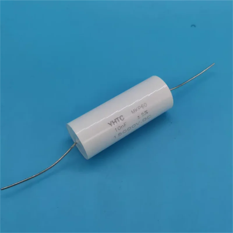 2PCS high voltage non-inductive film capacitor 15000V 15KV 0.01uf 103 10nf 23X60MM