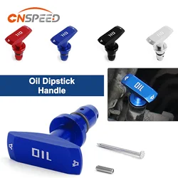 CNSPEED Car Oil Dipstick Pull Handle Engine Oil Pullhandle For Ford Mustang GT V8 GT500 99-11 Billet Aluminum Car Accessories