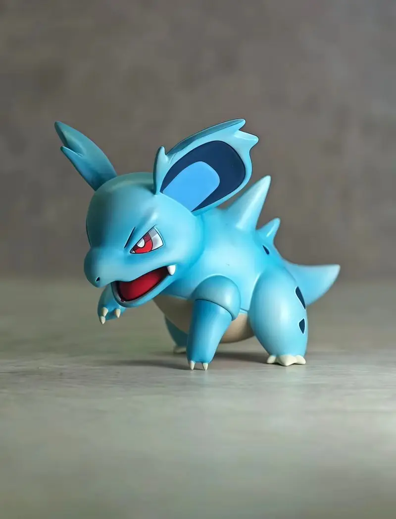 البوكيمون 3 قطعة Bkm Nidoqueen أنيمي الشكل دمية لعبة Nidorina Nidoran مجموعة تطورية عمل تمثال نموذج حلية الأولاد الهدايا