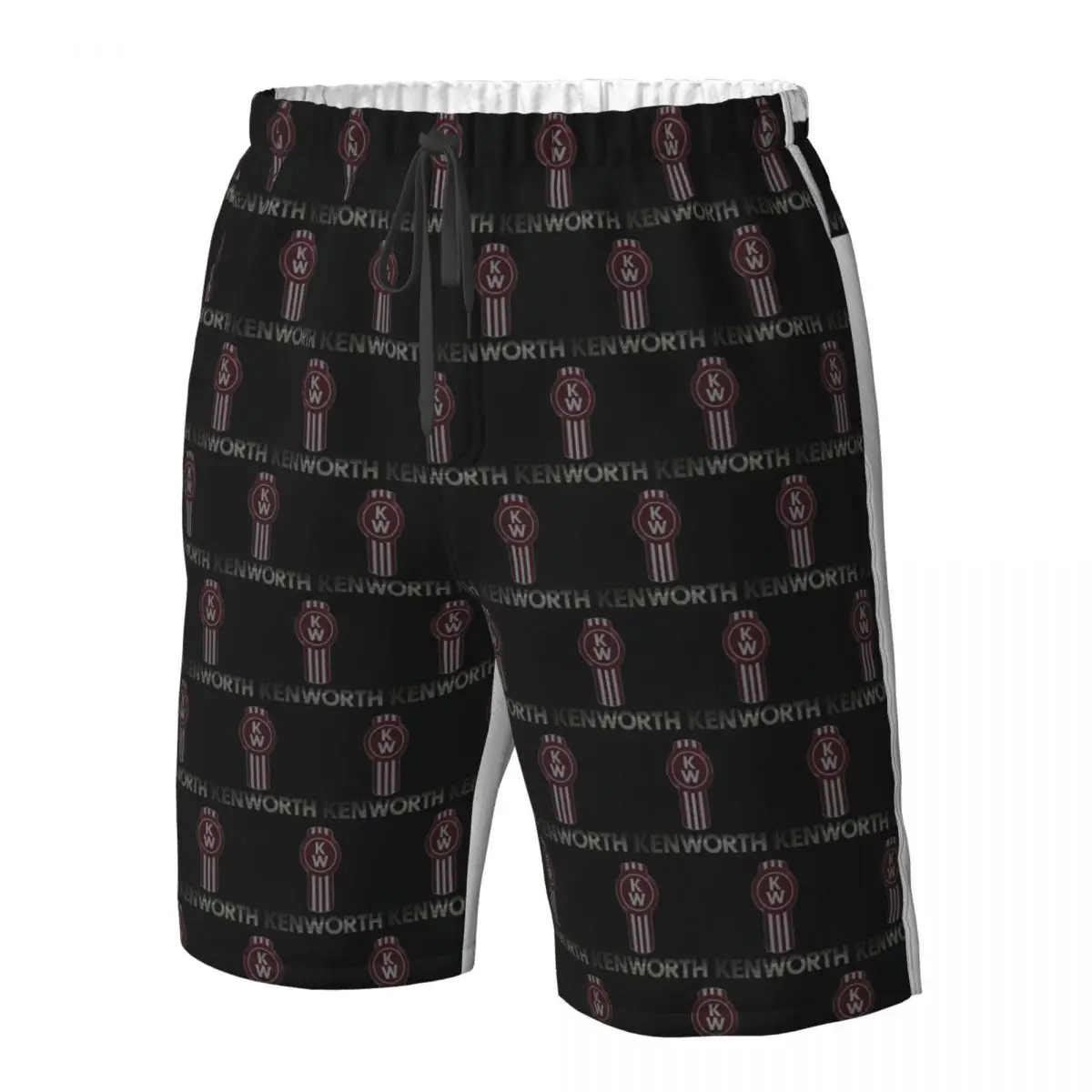 Celana Pendek Pantai Kenworth Trunks Kasual Cepat Kering untuk Berenang Musim Panas Pria