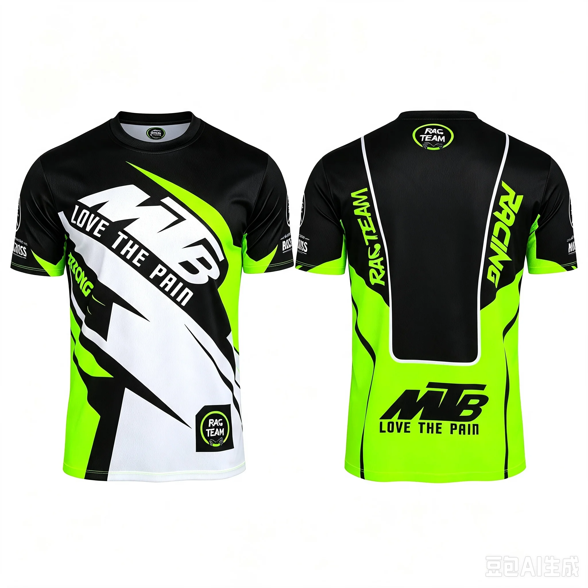 Men's Breathable Casual Short Sleeve T-Shirt, Summer Wear for Dirt Bike, ATV, Mountain Bike Off-Road Endurance Racing