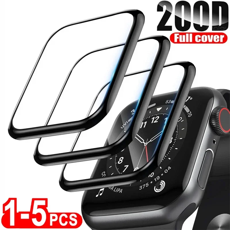 Tempered Glass for Apple Watch Ultra 49mm Screen Protector Anti-Scratch for Smartwatch Apple Watch 8 Pro 49mm HD Glass Protectiv
