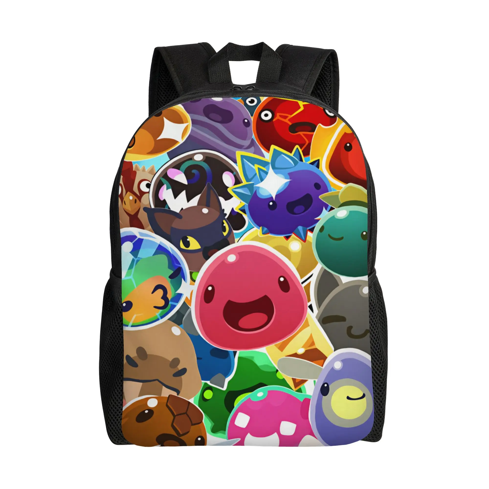 Slimed Rancher  Backpack  Cycling Backpacks Unisex Streetwear School Bags Colorful Print Rucksack