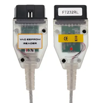 Pro programátor VAG Eeprom čtečka 1.20 pro čtení airbagů, data o havárii, čtení a zápis Eeprom, imobilizér, korekce najetých kilometrů, ABS, brzdový motor 8 nejlepší prodej programátor EEPROM pro VAG - №5