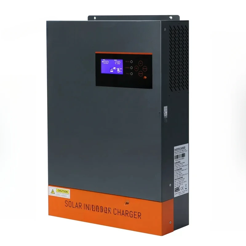 5.5KW 5.5KVA MPPT 80A 500VDC PV Input 220VAC 48V With/No Parallel Function 5500W 3 Phase HybridInverter