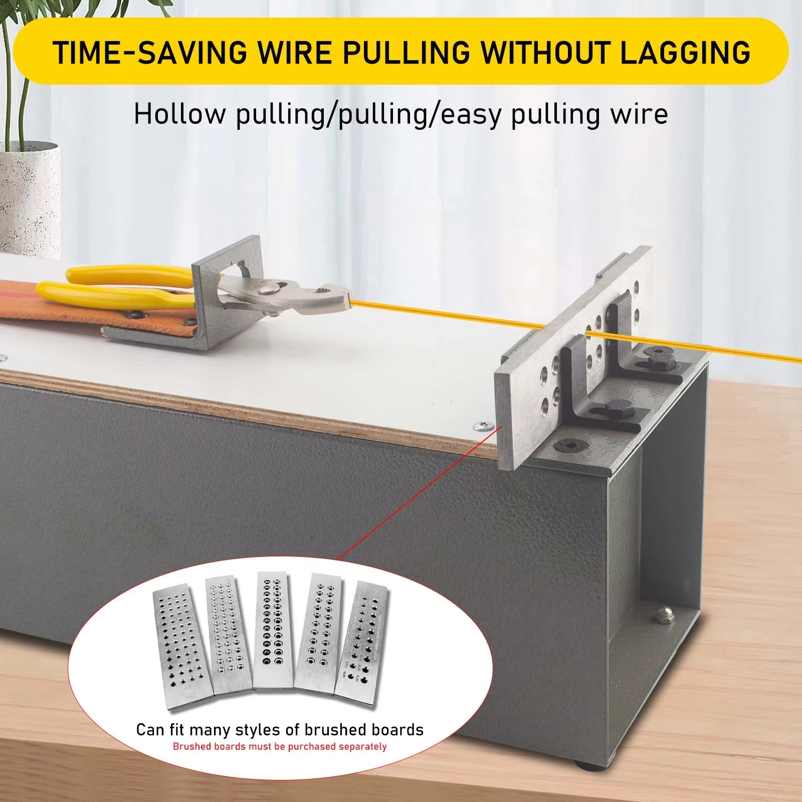 Fixed Wire Drawing Auxiliary Tool Gold And Silver Wire Drawing Stool Desktop Jewelry Processing Wire Drawing Board