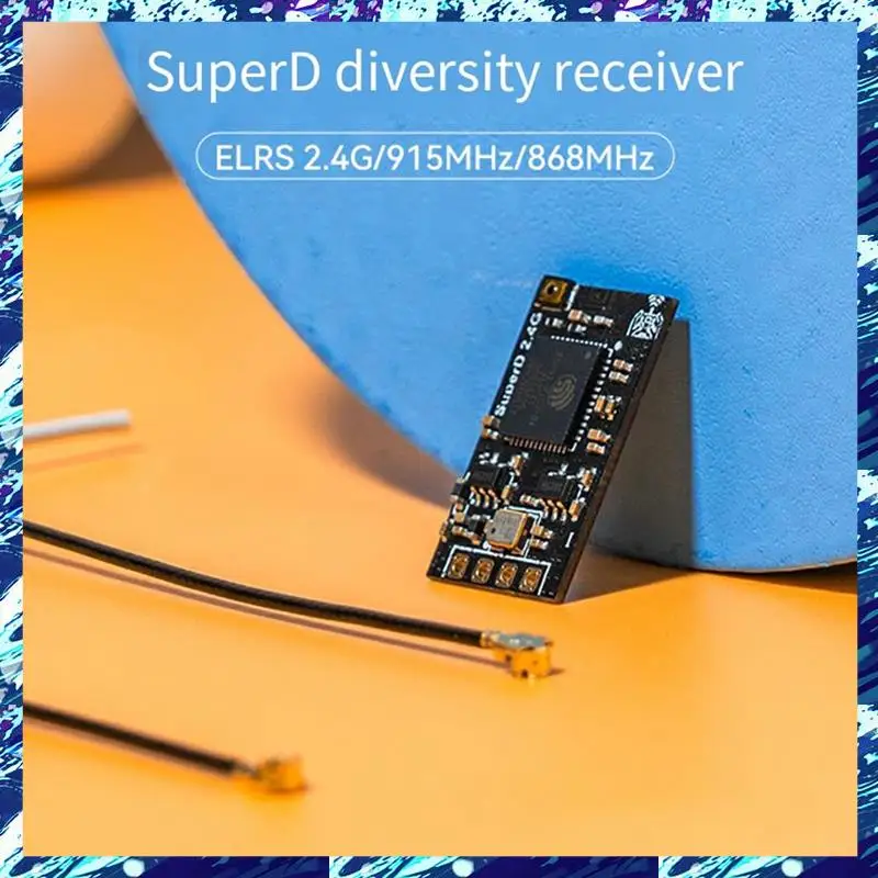 CEA Superd ELRS Diversity Receiver Exprsslrs RX 2T Антенны TCXO для RC FPV Дрон дальнего действия/Freestyle
