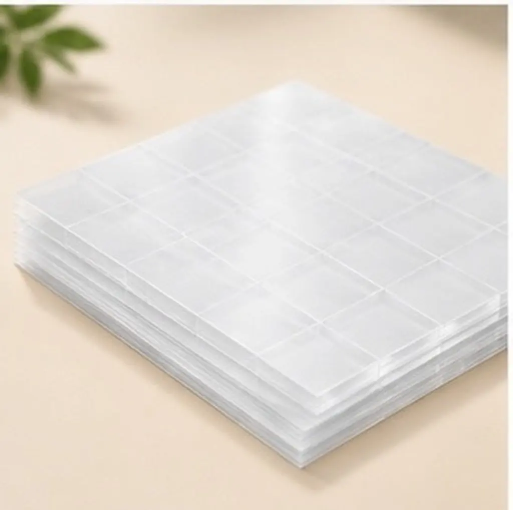 100Pcs Clear Protective Laminating Film Sheets Waterproof for Sticker Laminating Thermal Pouches Transparency Film Paper