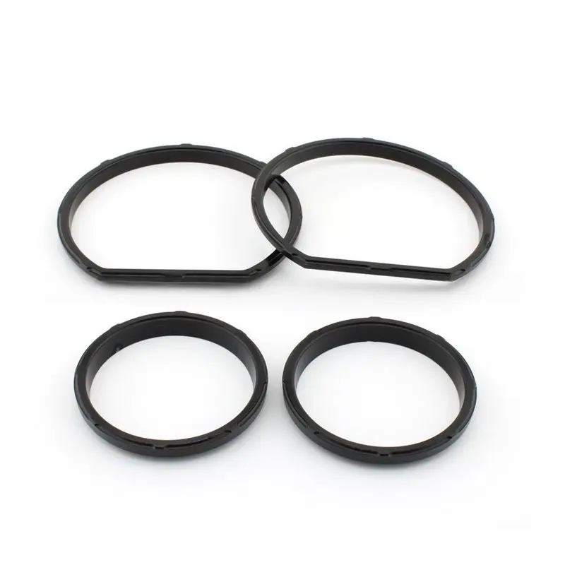A11M-Motorcycle Instrument Board Bezel Kit Speedometer Trim Ring Inserts For Electra Glide Road Glide Tri Glide 14-