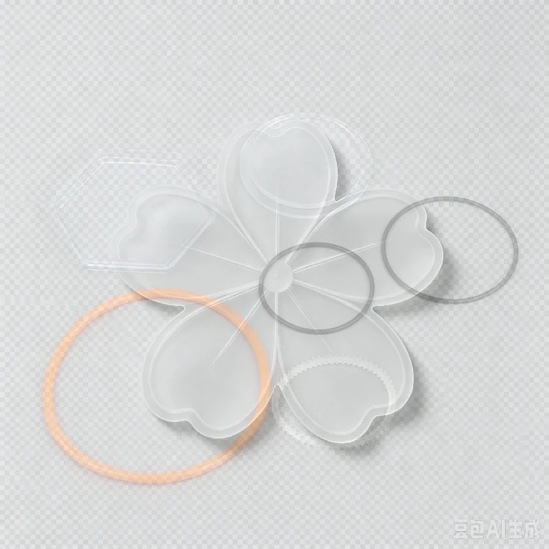 Rotary Tumbler Replacement Rubber Roller Belt Jewelry Polisher Seal Bucket Lid KT6808 Finishing Machine Repair Accessory