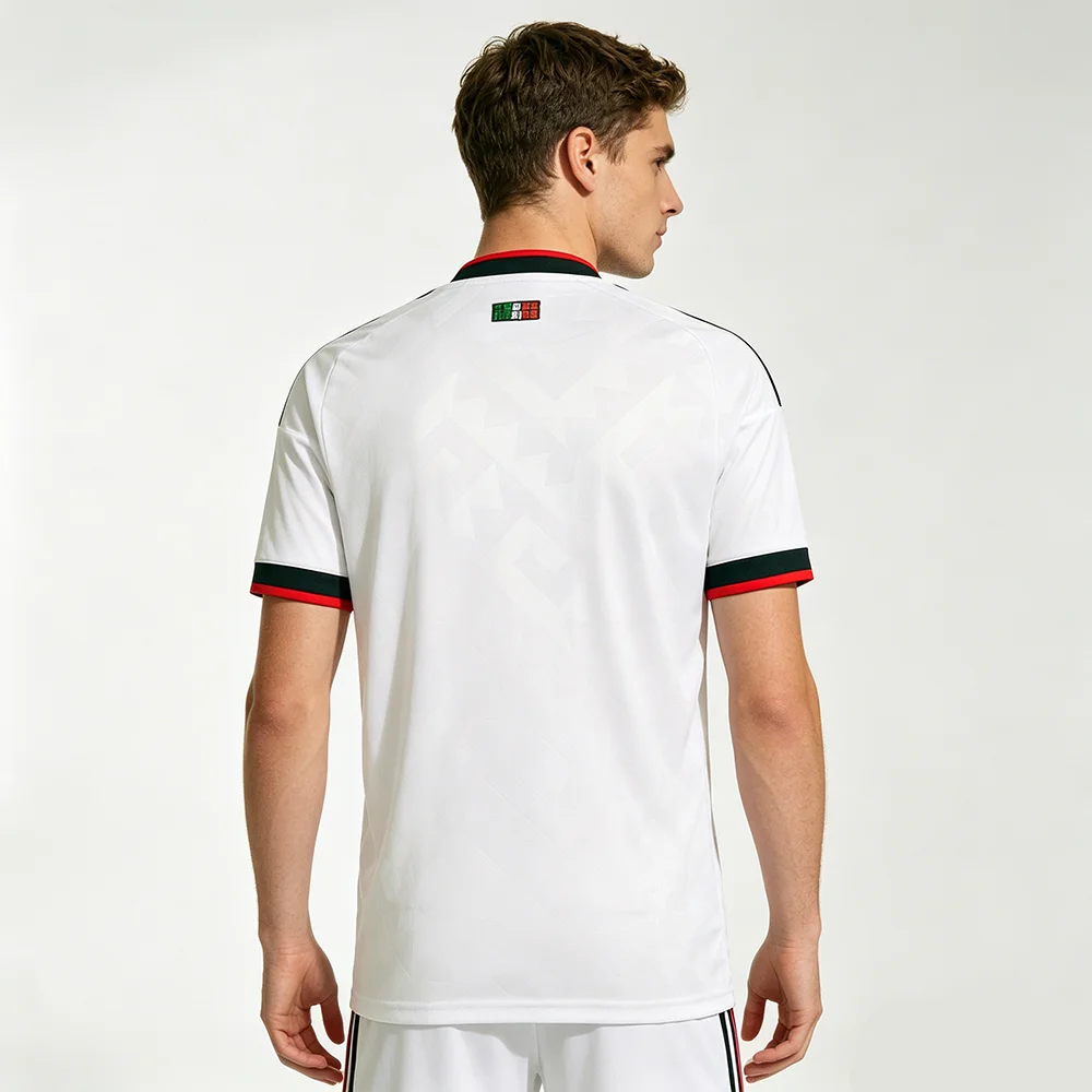 Men's Mexico Soccer 2026 Stadium Jersey Women New Pattern Mesh Jersey Summer V-neck Breathable Sportswear High Street Tracksuit