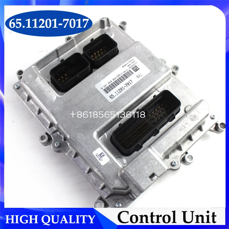 65.11201-7017 0281020084 Engine ECU Controller with Program for DX140 DX140LC Excavator Parts