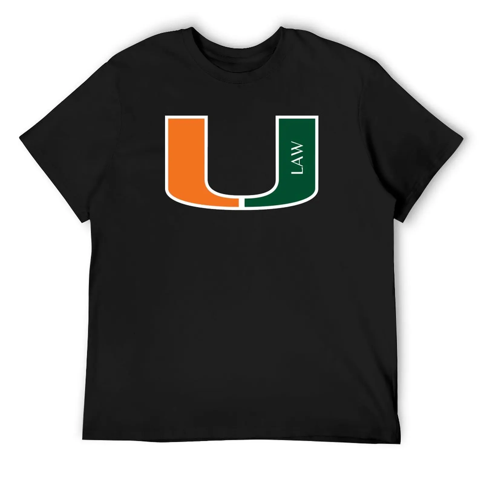 

University Of Miami Law T-Shirt man clothes plus size tops anime clothes essential t shirt men clothings