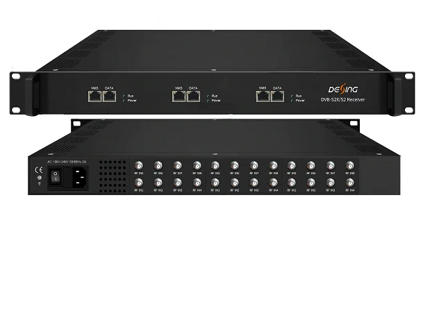 Многоканальный приемник/IRD/шлюз DX3908 DVB-S2X/DVB-S2