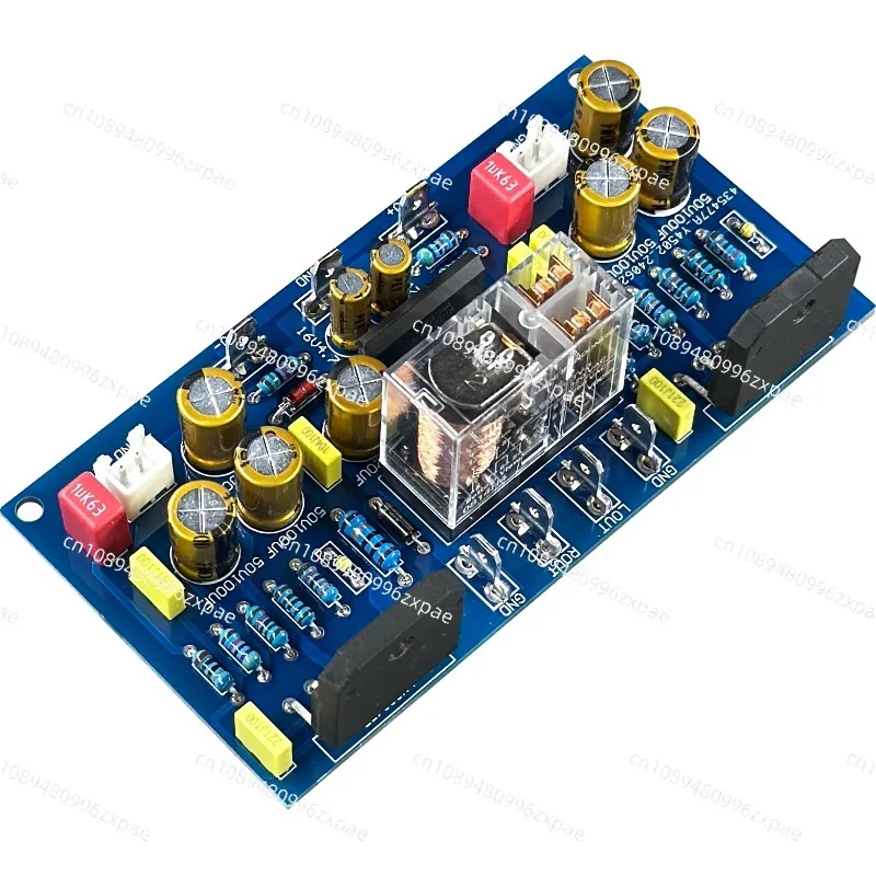 LM3886 Dual Channel with Speaker Protection Power Amplifier Board Parts Finished PCB Empty Board