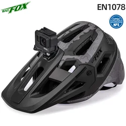 BAT FOX Bicycle helmet mtb Mountain Bike Cross country Bike Helmet Men's Light Safety Cycling Helmet casco bicicleta mtb