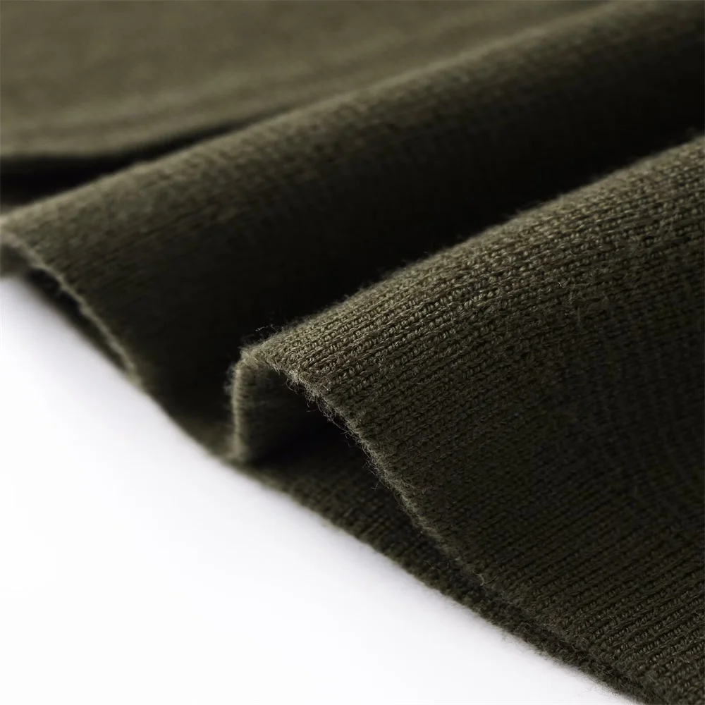 Herfstnieuw damesjack in Franse stijl met ronde hals en lange mouwen, tailleband en gebreid kort jasje